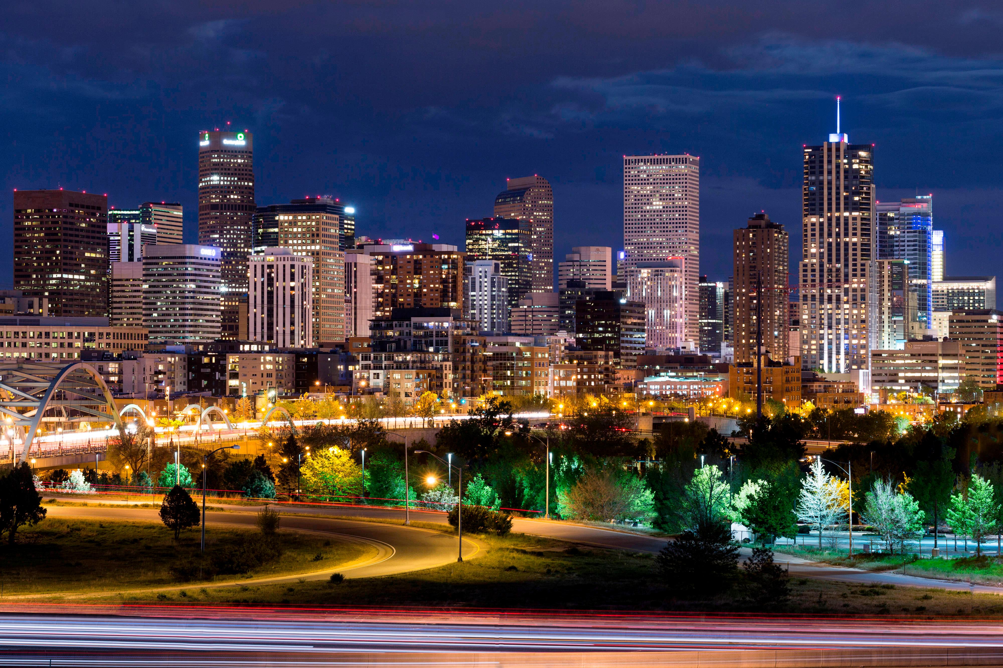 Denver City Skyline